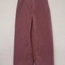 We The Free Free People  Dark Pink High Rise Wide Leg Cropped Jeans Size 24 Photo 1