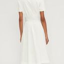 Everlane  The Organic Cotton Waisted Dress in Canvas M NWT Photo 9