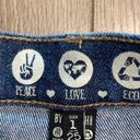 REWASH  Vintage Revival Super High Rise Distressed Boyfriend Blue Jean Shorts 25 Photo 7