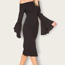 Bardot X Revolve Solange Off Shoulder Bell Sleeve Midi Dress Photo 1