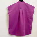 FIGS  WXXSW1003 Rafaela Bright Fuchsia PO#3117 Oversized Scrub Top Size XXS Photo 3