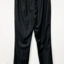 Lafayette 148  Petite 6P Dark Academia Wool Trousers Gray Pinstripe Mid Rise Photo 2