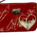 Krass&co NY& Red Clutch purchased not used Photo 2