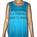 Rebellious One  graphic high low sleeveless tee Photo 0