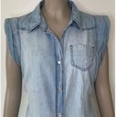 Mossimo Supply Co Mossimo Chambray Shirt Dress Photo 1