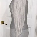 Arden B Silver/gray Knit Top Photo 3