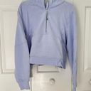 Lululemon  Scuba Oversized Half-Zip Hoodie Pastel Blue M/L Photo 1