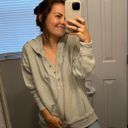 Aerie Textured Henley Hoodie Photo 2