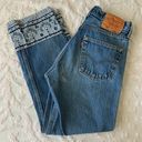 Levi's Women’s 25  Vintage 501 Button Fly Custom Bohemian Jeans Photo 1