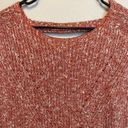 Pilcro  Anthropologie Light Orange Knit Sweater Short Sleeve Open Back Top XSP Photo 1