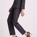 ZARA  MID-WAIST SKINNY TUXEDO TROUSERS PANT BLACK NEW Photo 8