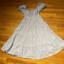 ASTR the Label NWOT Sweetheart Neck Tiered Ruffle flattering Coquette Pastel Colorful Pleated Photo 7