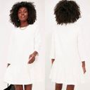 Tuckernuck  NEW White Pierce Flounce Hem Mini Dress S Photo 1