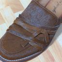 Free People Brown Saratoga Calf Hair Mules / Loafers / Slides - Size 39 (US 9) Photo 1