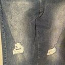 Lane Bryant   magic waist band high rise straight distressed ripped jeans size 16 Photo 0