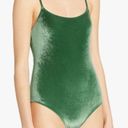 Solid & Striped  The Nina Velvet green swimsuit Photo 5