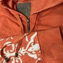 prAna  Athletic hooded Jacket Women's Large  Short Rust Full Zip Long Sleeve Photo 1