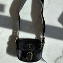 Polo Ralph Lauren - Black Croc Small Hutton Bag Photo 8