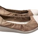 Fit Flop F-Pop Ballerina Timber Wolf Canvas Wedge Shoes Photo 0