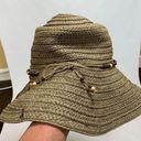 Krass&co August Hat  Women's Vacation Packable Paper Straw Sun Hat One Size Photo 3