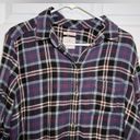 American Eagle  Size XL Super Soft Oversized Fit Flannel Long Sleeve Shirt Photo 1