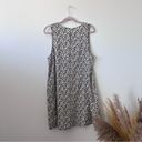 Cynthia Rowley  100% linen daisy printed sleeveless summer dress Photo 6