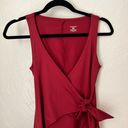 Patagonia  sleeveless maroon wrap dress size XS Photo 5
