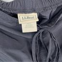 L.L.Bean  Nylon Drawstring Shorts Size XL Black Athleisure  EUC Photo 3