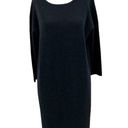 Vince  Wool Charcoal Gray Mixed Media Sweater Dress Size Medium Photo 0