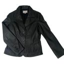 wilson's leather Women's Wilson Maxima Leather 3 Button Vintage Long Sleeve Leather Jacket Large Photo 0