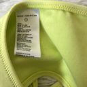 Good American  Scuba Hot Shoulder Bikini Top in Key lime001 size 1/Small Photo 8