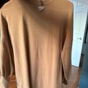 BB Dakota  by Steve Madden Olivia Crew Neck Tan Mini Sweater Dress Photo 4