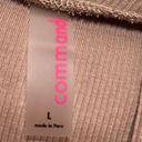 Commando  Luxury Riba Hoodie Sweatshirt Nude Brown Pima Cotton Women’s Size L Photo 9