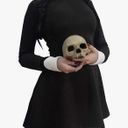 New Women’s Wednesday Addams Costume Size Medium Photo 0