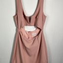 superdown Revolve Pastel Pink Cutout V-Neck Mini Party Dress Small S Club Night Photo 1