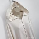 Naked Wardrobe  White Hoodie NEW Womens Sz XL Full Zip Pockets Long Sleeve Photo 70