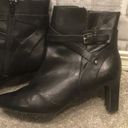 Ralph Lauren size 8.5 black heel ankle boots Photo 2