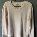 Orvis Cream Fuzzy Knit Sweater Photo 0