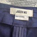 Jason Wu Navy Blue Long Sleeve Cutout Knot Fit & Flare Dress Size Small NWOT Photo 3