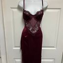 Tic Toc Burgundy Body Con Dress Photo 4