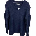 ZARA ✨ HP✨ Alpaca Blend Knit V-Neck Sweater Cutout Shoulders ✨ Photo 0