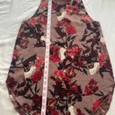 Wilfred Aritzia  Sevres Sleeveless Blouse in Mocha Flame Scarlet Floral S Photo 5