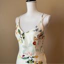 Oasis  | Cream Floral Midi Dress Sz 12 Photo 3