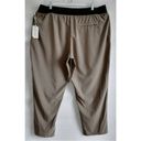 Nordstrom Stylus Womens Cropped Pants Smokey Gray High Rise Pull On Stretch Pockets 3XLNWT Photo 3