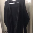 Lane Bryant ❤️ Long elegant shimmery black sweater plus size 22/24 Photo 4