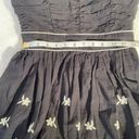 Sequin Hearts  Strapless Embroidered Black Dress NWT Junior 5 Photo 5