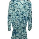 Poupette St. Barth  MINI DRESS ILONA AQUA GRASSE WOMENS SIZE M Photo 6