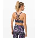 Lululemon  Energy Bra Medium Support Floral Shift Multi Size 4 Photo 1