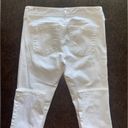 Gap  Cropped Skinny Stella Jean in white - size 4 Photo 3