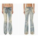 Diesel  Belthy Bootcut Flare Low Rise Jeans in Blue 28 Womens Denim Pants Photo 10